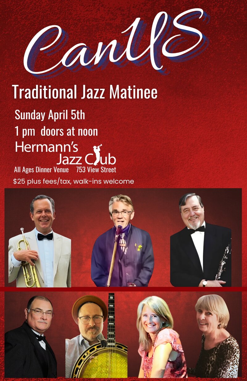 CanUS | Trad Jazz Matin&eacute;e - May 7th @ Hermann's Jazz Club