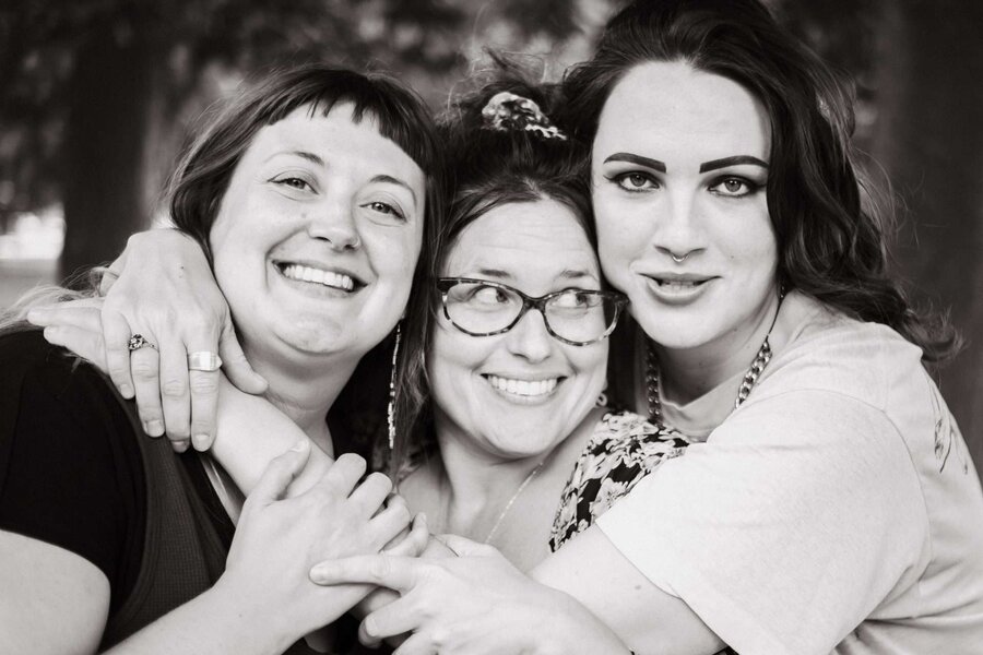 Whimsy and three-part harmonies: Exploring friendship and vulnerability through art