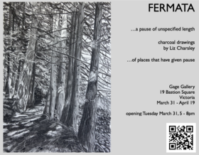 Fermata - drawings by Liz Charsley - Jun 30th @ Gage Gallery Arts Collective