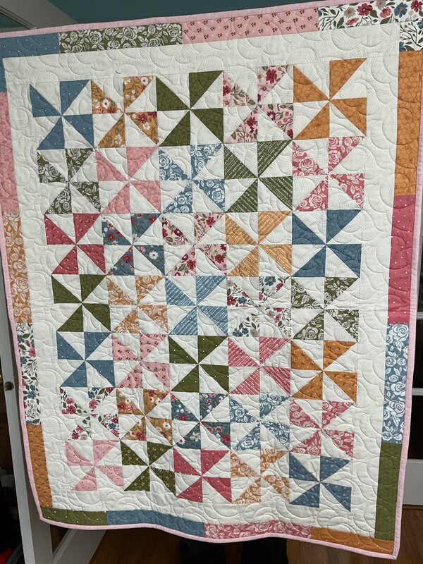 Baby Girl Pinwheel Pink by 
Della Cronkrite
