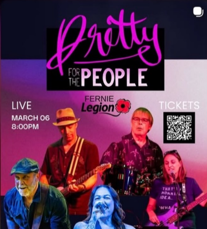 Pretty For the People at Fernie Legion - May 9th @ Fernie Legion