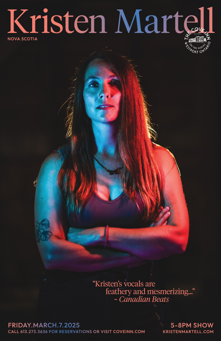 Kristen Martell @ The Cove Inn Apr 14 2026 - May 6th @ The Cove Inn