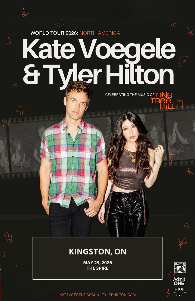 World Tour 2026: Kate Voegele, Tyler Hilton @ The Spire May 25 2026 - May 6th @ The Spire