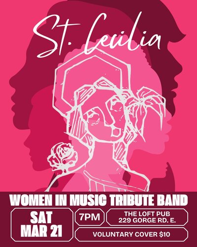St. Cecilia * Women in Music - May 13th @ The Loft (Victoria)