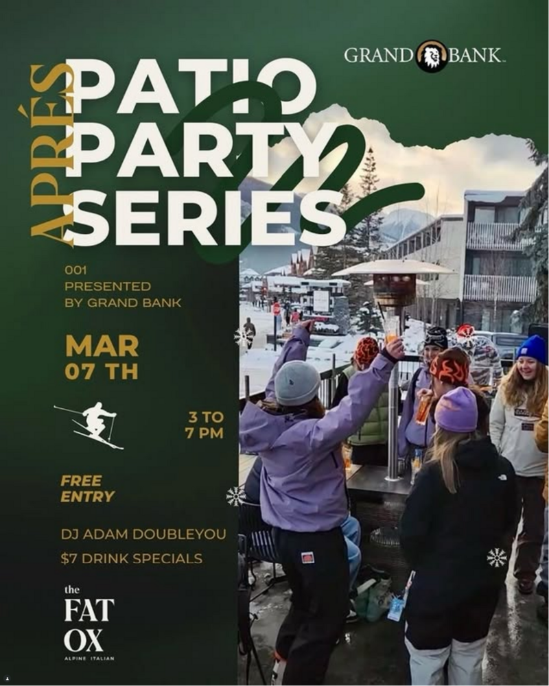 Apr&eacute;s Patio Party Series w/ Adam Doubleyou - Jun 12th @ Fat Ox