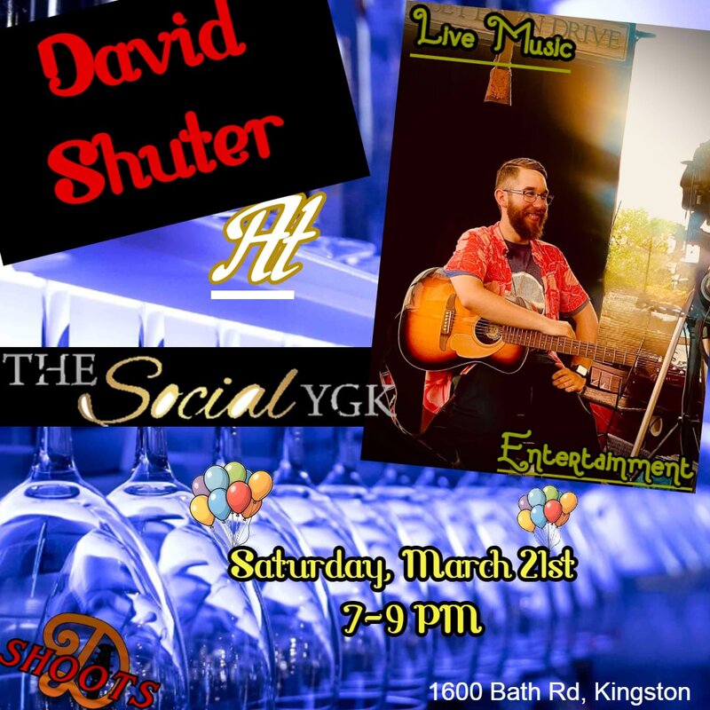 Birthday Bash: David Shuter @ The Social YGK Mar 21 2026 - May 2nd @ The Social YGK