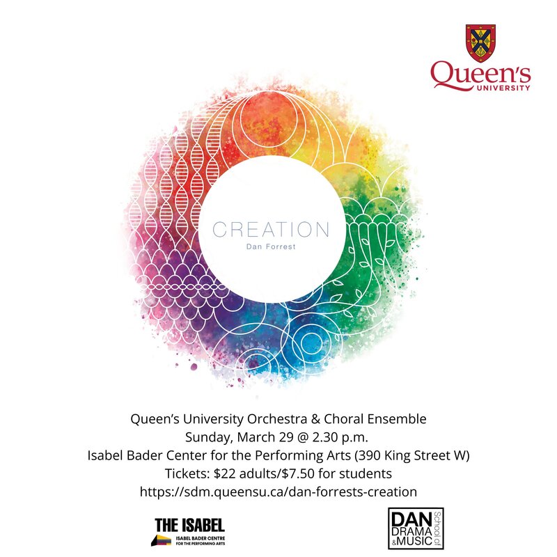 Queen's Univeristy Orchestra, Queen's University Choral Ensemble @ Isabel Bader Centre for the Performing Arts Mar 29 2026 - May 6th @ Isabel Bader Centre for the Performing Arts