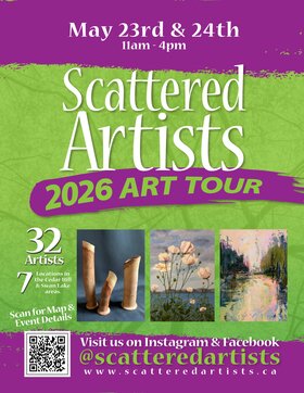 Saanich Scattered Artists Tour - Jun 30th @ 7 locations in Saanich