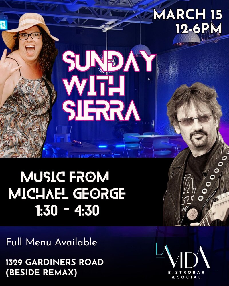 Live Music Sunday: Michael George @ La Vida Bistrobar and Social Mar 15 2026 - May 1st @ La Vida Bistrobar and Social
