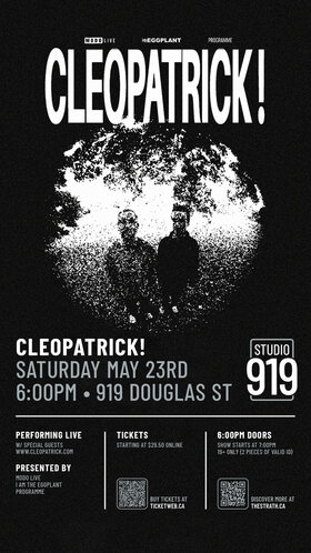 Cleopatrick With Special Guests - Jun 29th @ Studio 919