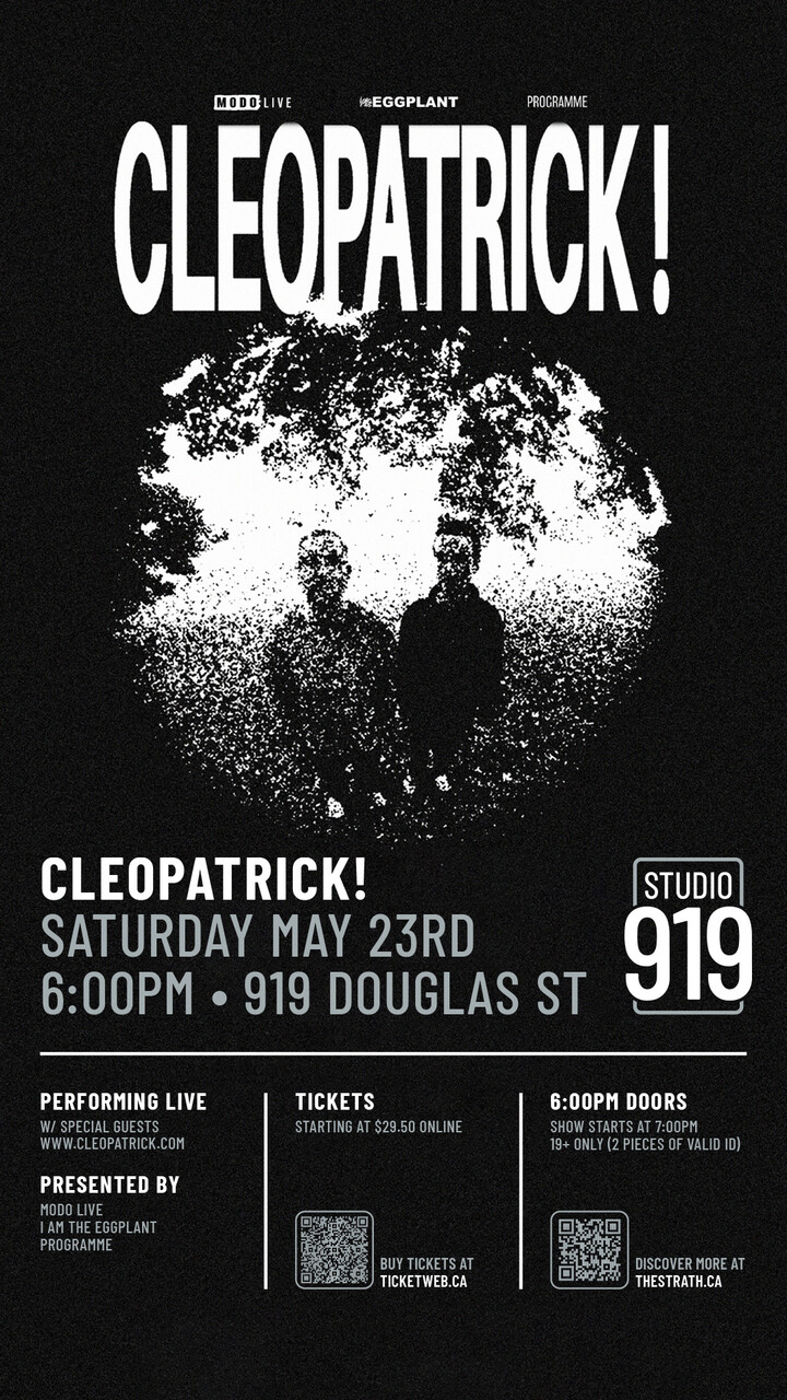 Cleopatrick With Special Guests - May 6th @ Studio 919
