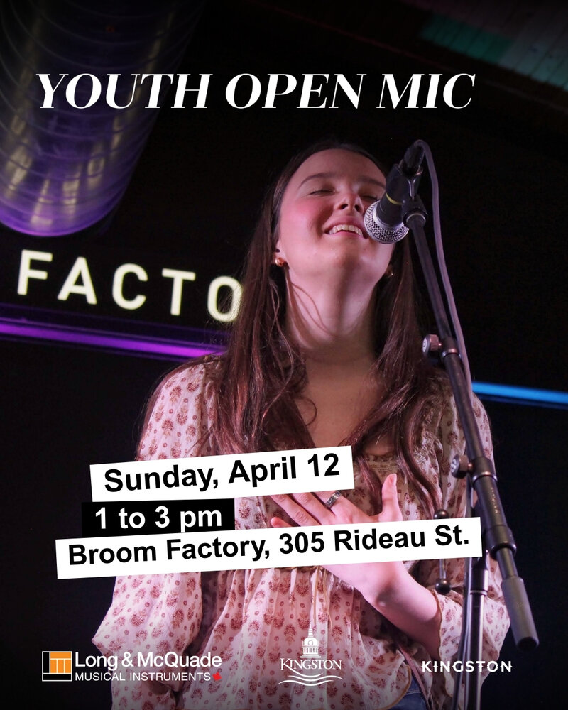 Youth Open Mic - May 6th @ Broom Factory