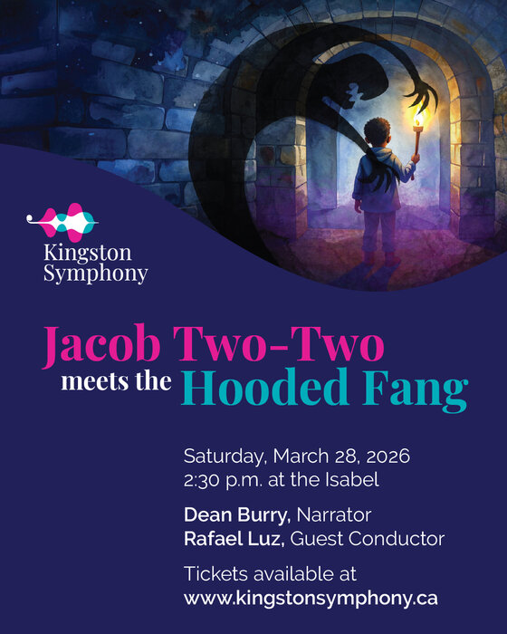 Twice the fun with upcoming Kingston Symphony’s presentation of Jacob Two-Two Meets the Hooded Fang