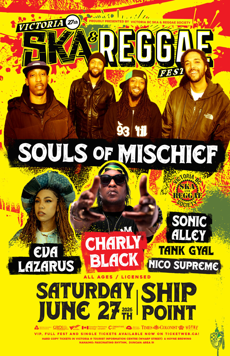 Souls of Mischief, Charly Black, Eva Lazarus, Nico Supreme, Sonic Alley, Tank Gyal - May 8th @ Ship Point (Inner Harbour)