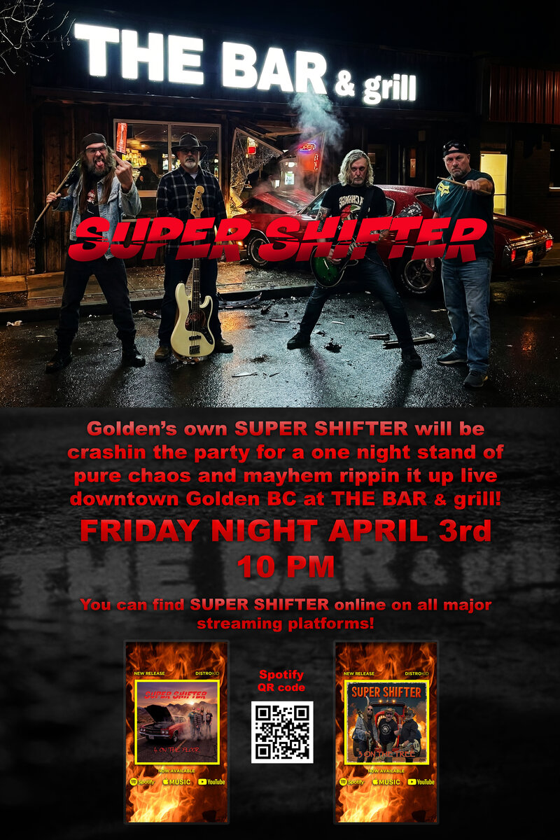 Super Shifter Live @ Bar & Grill - Apr 03, 2026