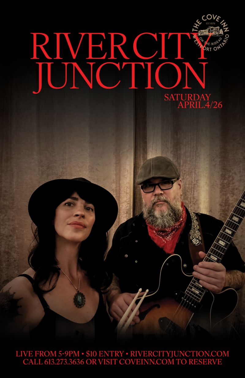 River City Junction @ The Cove Inn Apr 4 2026 - May 6th @ The Cove Inn