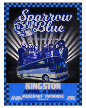 Sparrow Blue @ The Merchant Tap House Apr 4 2026 - May 1st @ The Merchant Tap House