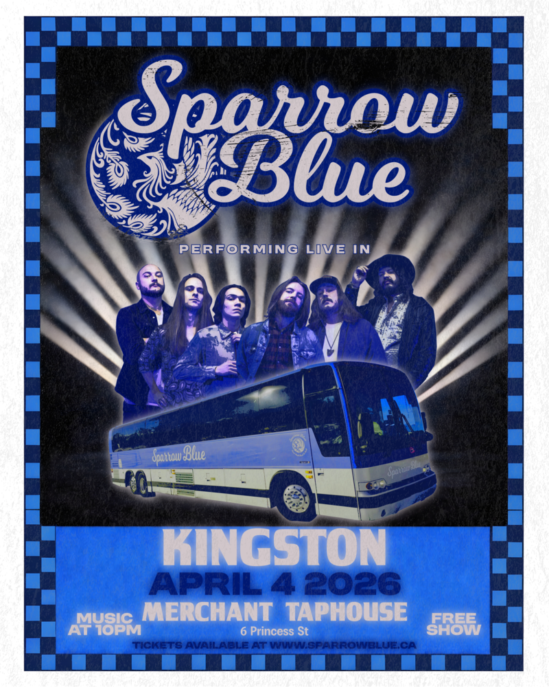 Sparrow Blue @ The Merchant Tap House Apr 4 2026 - May 7th @ The Merchant Tap House