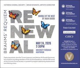 Victoria Choral Society presents... - Jun 29th @ The Farquhar at UVic