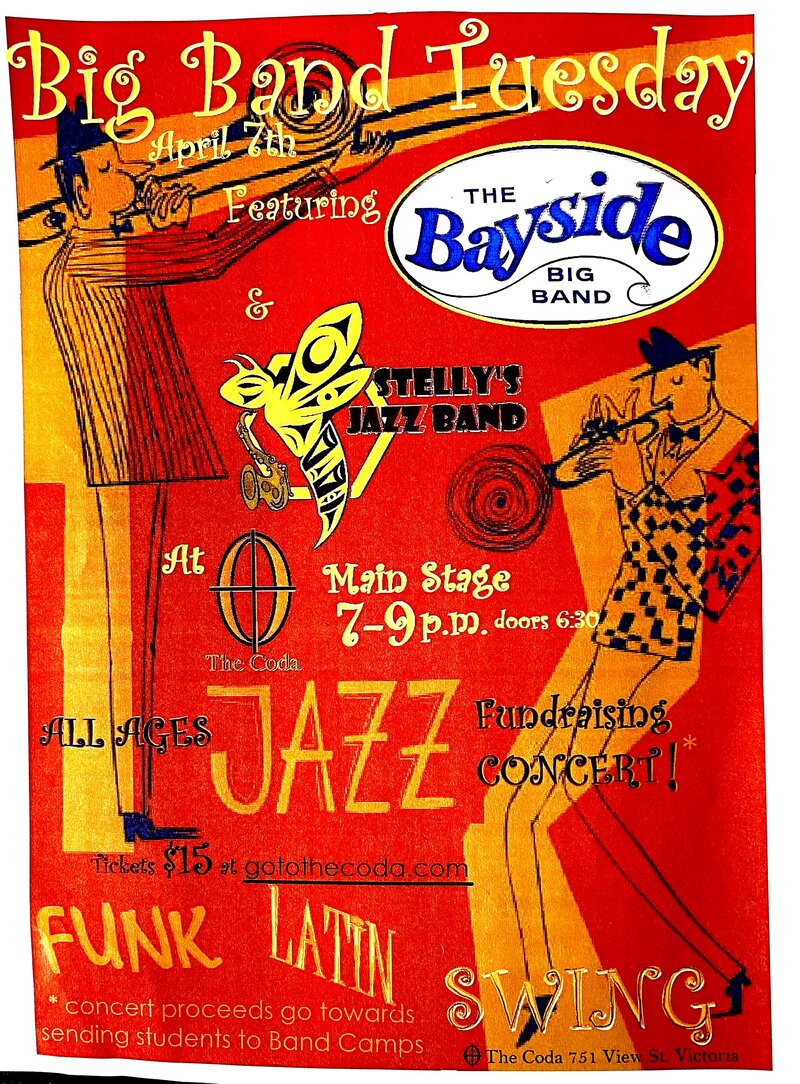 Big Band Tuesday - May 6th @ The Coda