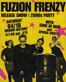 Release Party: Sons of Rick, DogHouse, Station 301 @ Broom Factory Apr 18 2026 - May 1st @ Broom Factory