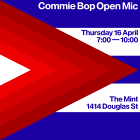 Commie Bop -Anticapitalist- Open Mic. hosts: Dani Jackson & Wes Carroll - Jun 28th @ The Mint