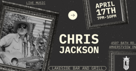 Christopher Jackson @ Lakeside Bar & Grill Apr 17 2026 - May 1st @ Lakeside Bar & Grill