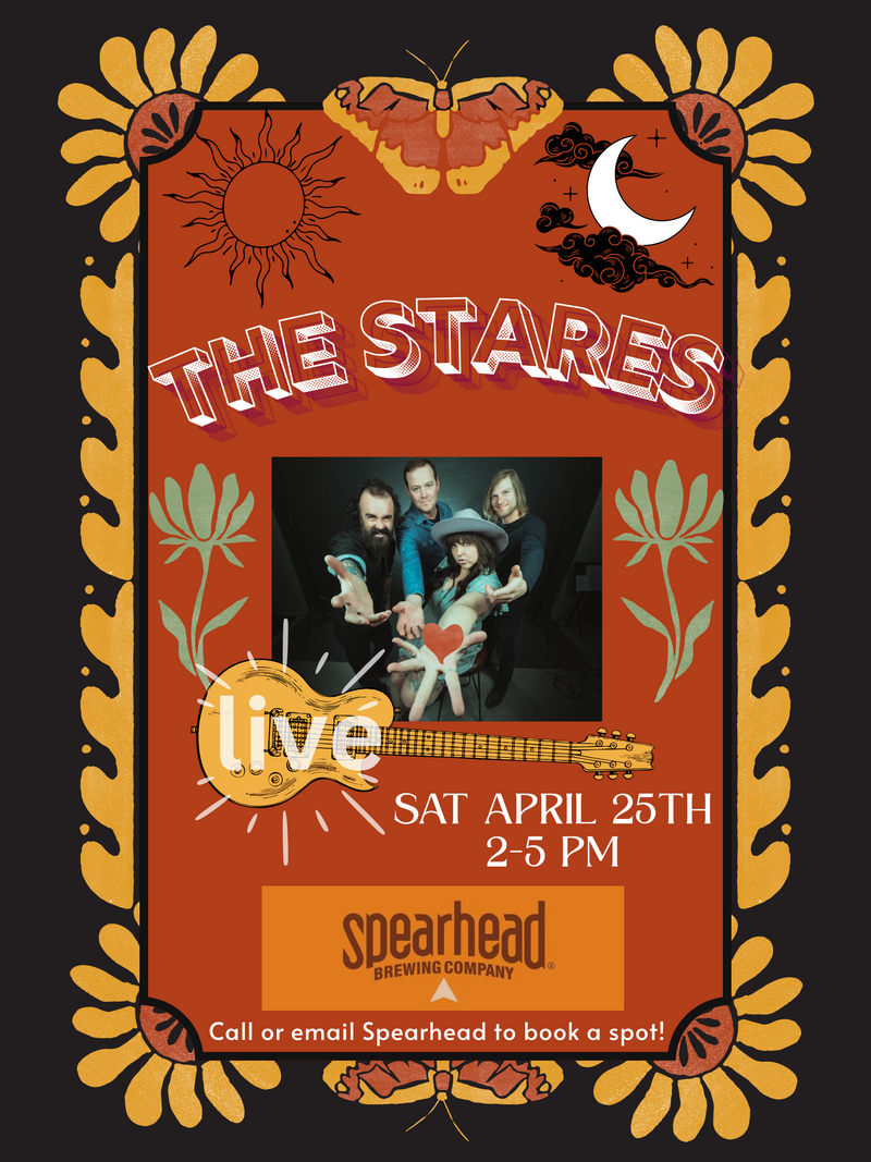 Ring in Spring: The Stares @ Spearhead Brewery Apr 25 2026 - May 6th @ Spearhead Brewery