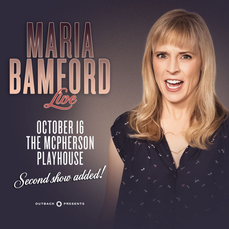 Outback Presents Maria Bamford - May 6th @ McPherson Playhouse