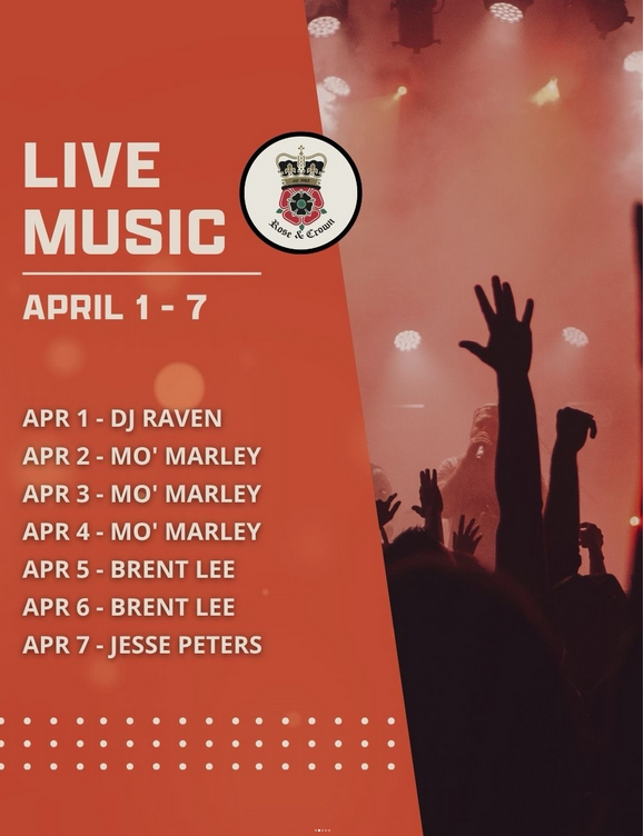 Brent Lee LIVE at The Rose! - May 13th @ The Rose and Crown (Banff)