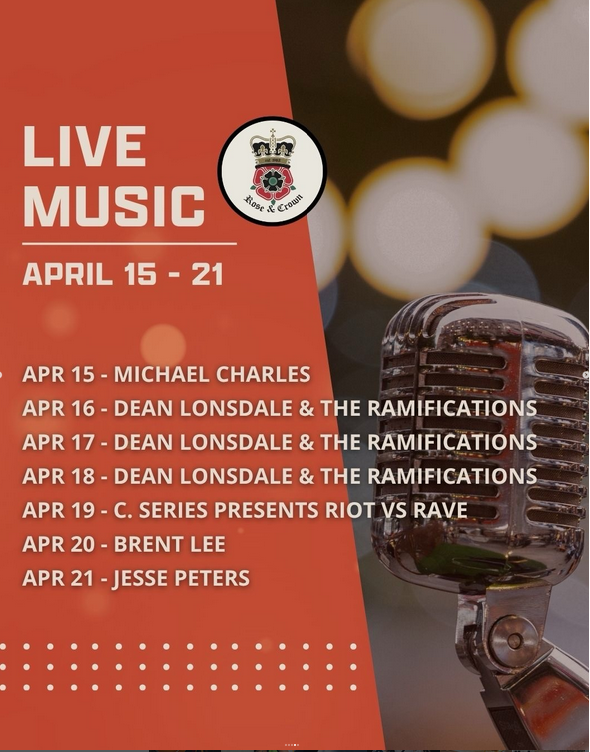 Michael Charles: Where to Next 2026 Tour: Michael Charles @ The Rose and Crown (Banff) Apr 15 2026 - May 30th @ The Rose and Crown (Banff)