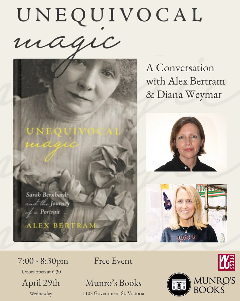 Book Launch Event - a conversation with Alex Bertram and Diana Weymar - May 14th @ Munro's Books