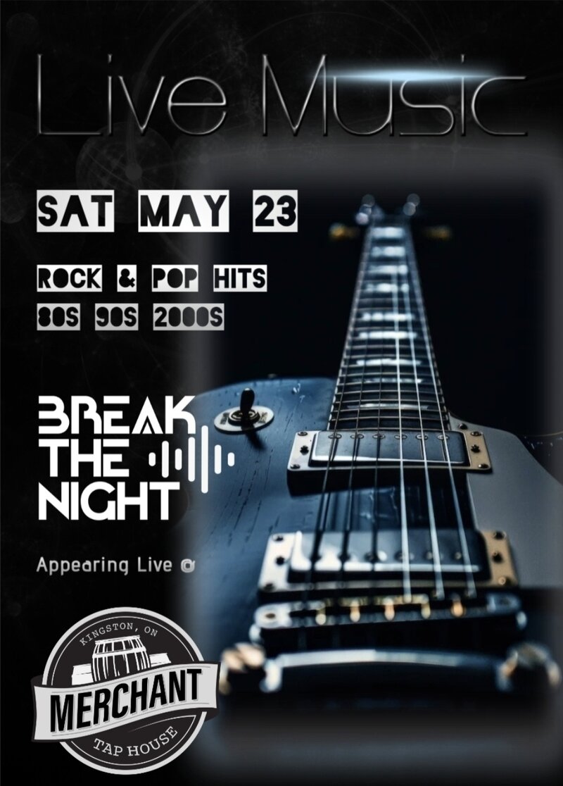 Break The Night @ The Merchant Tap House May 23 2026 - May 6th @ The Merchant Tap House