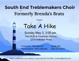 Take A Hike - Jun 13th @ The Hub, 2375 Koksilah Road,  Cowichan Stationcan