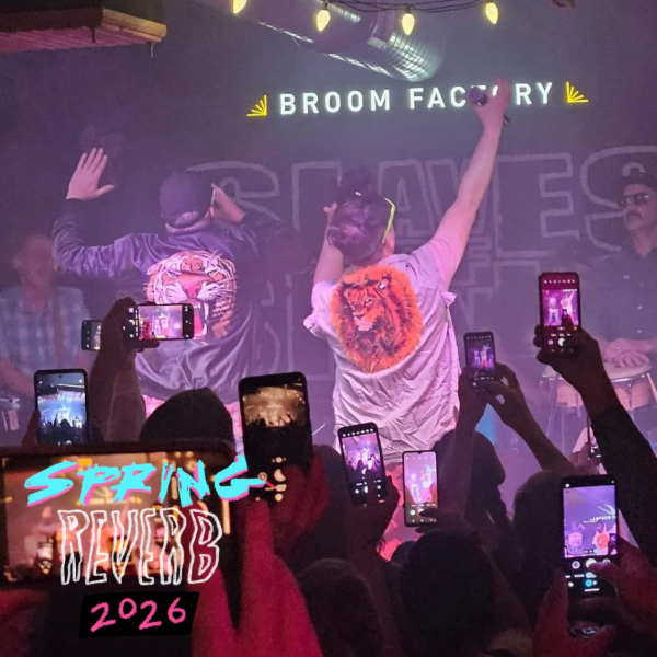 Spring Reverb: Slaves of Spanky, Pony Girl, Almond Milk @ Broom Factory May 28 2026 - May 2nd @ Broom Factory