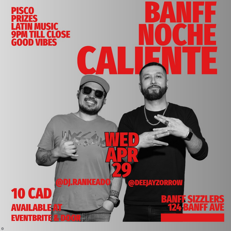 ‼️NOCHE CALIENTE #4‼️ - Apr 30th @ Sizzlers
