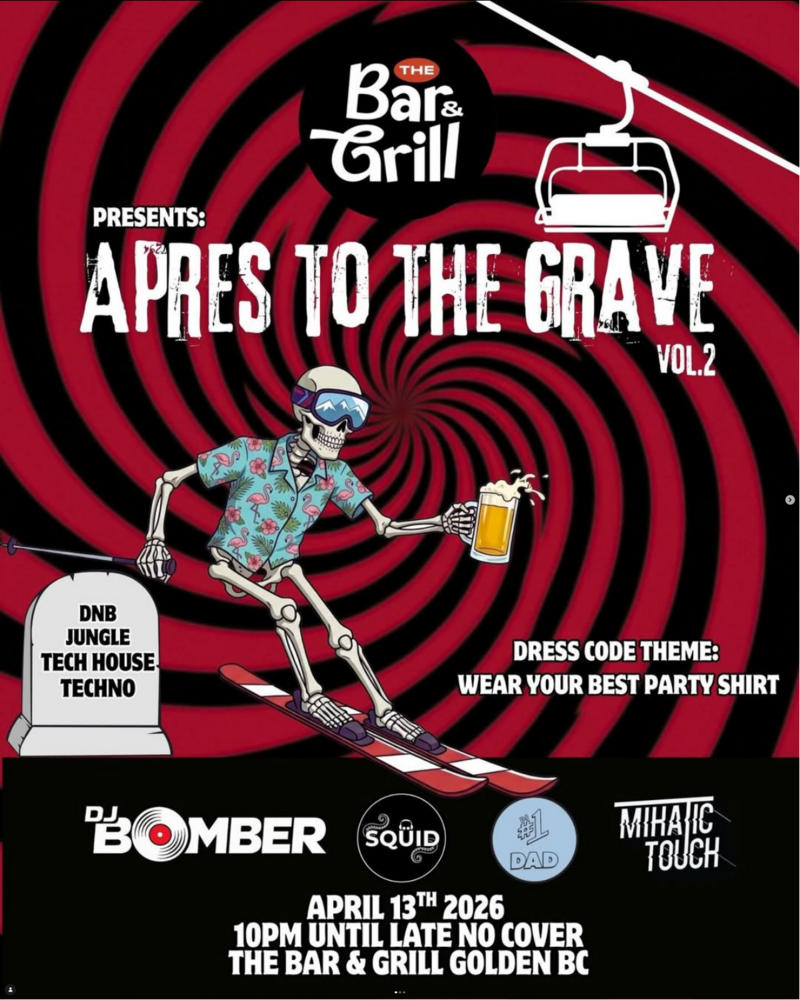 Apres to the Grave: Vol. 2 - May 13th @ The Bar and Grill
