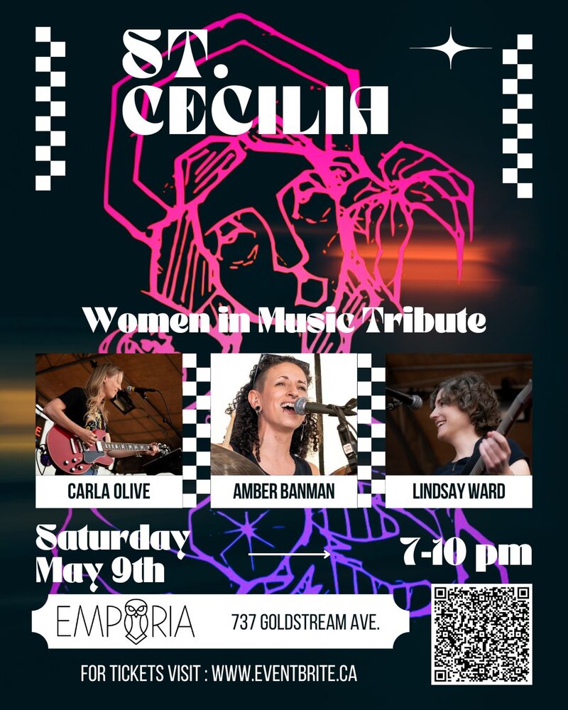 St. Cecilia - Women in Music Tribute - May 6th @ Emporia