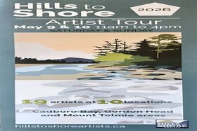Hills to Shore Artist Tour - Jun 28th @ various