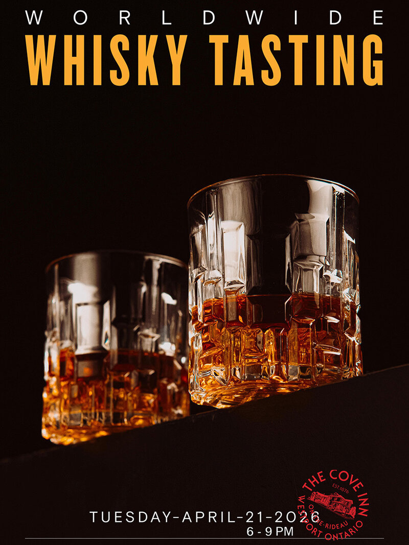 World Wide Whisky Tasting with Trevor Hayes. - May 6th @ The Cove Inn