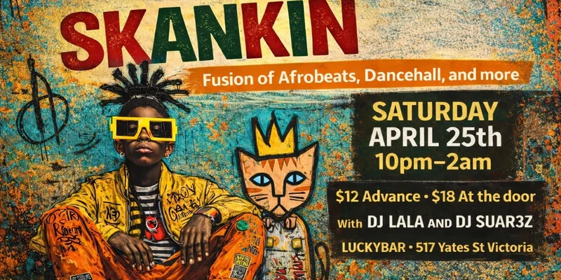 SKANKIN - May 11th @ Lucky Bar