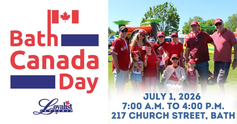 Bath Canada Day: The Porch Pilots, Andrew Mack Band, The Monarchs, Wayne Riley & The Lucky Sons @ Bath Park Jul 1 2026 - May 6th @ Bath Park