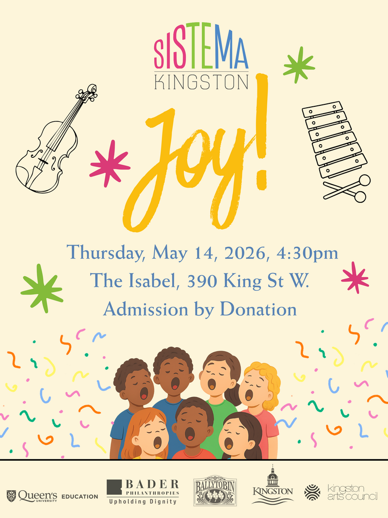 Year-End Concert "Joy!": Sistema Kingston @ Isabel Bader Centre for the Performing Arts May 14 2026 - May 6th @ Isabel Bader Centre for the Performing Arts