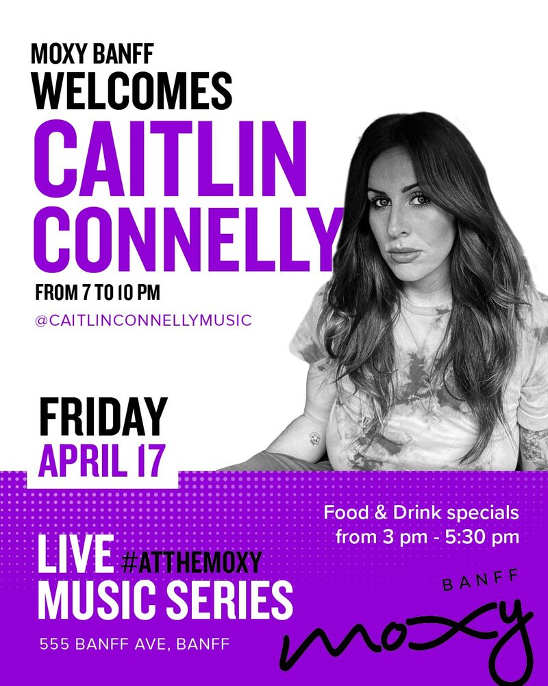 Live #AtTheMoxy Series: Caitlin Connelly - May 12th @ Moxy Hotel