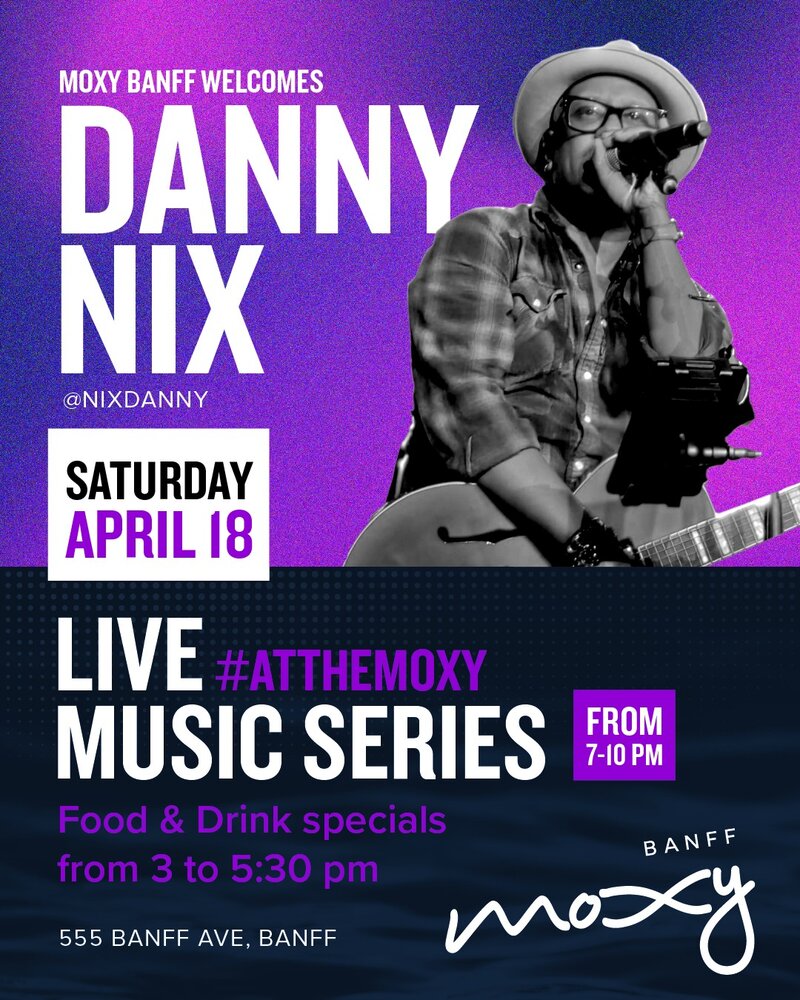 #LiveAtTheMoxy presents: Danny Nix - May 6th @ Moxy Hotel
