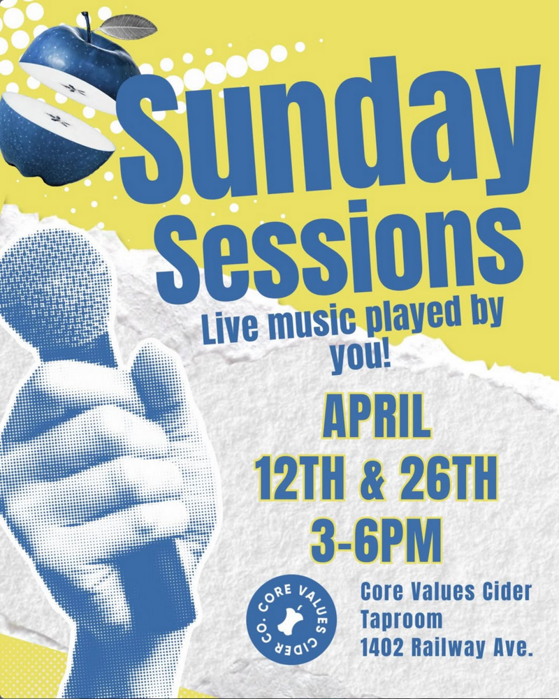 ⚡️SUNDAY SESSIONS ARE BACK BABY!⚡️ - May 6th @ Core Values Cider