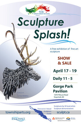 Sculpture Splash 2026 - Jun 28th @ Esquimalt Gorge Park Pavilion