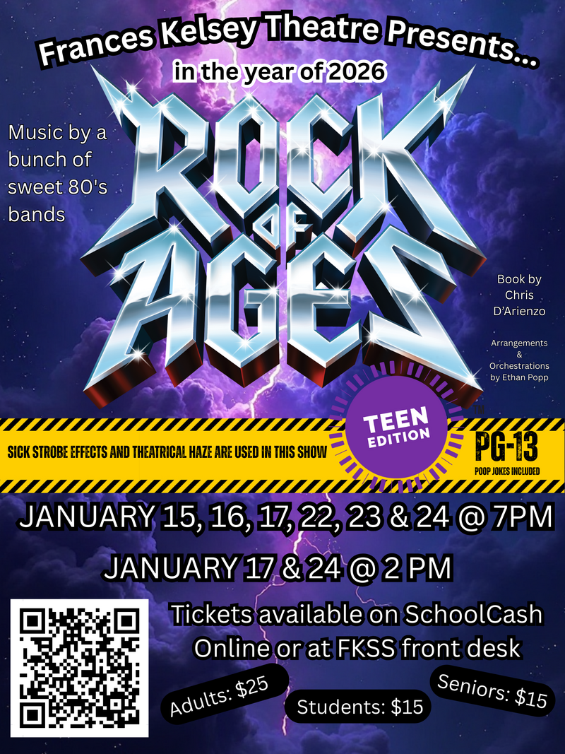 Rock of Ages: Teen Edition - Jun 13th @ Frances Kelsey Secondary School Theatre