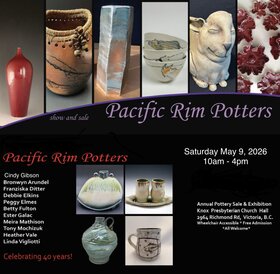 Pacific Rim Potters Spring Exhibition and Sale - Jun 28th @ Knox Presbyterian Church Hall
