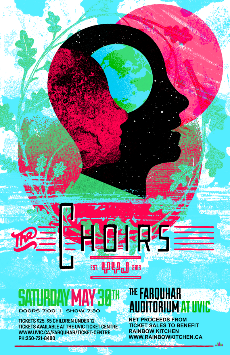 The Choirs YYJ Spring Concert - May 12th @ The Farquhar at UVic